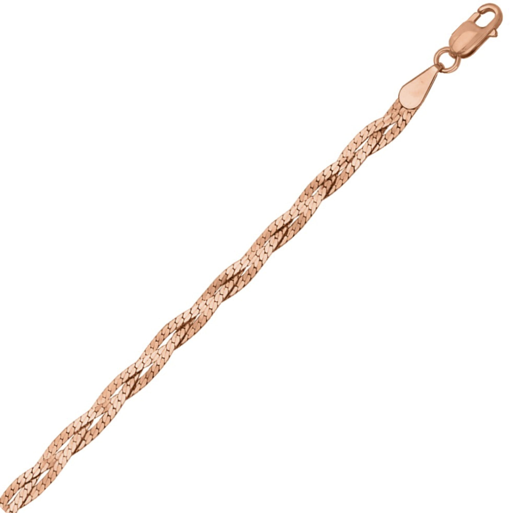 Браслет из золота 585 пробы KRASTSVETMET НБ 12-007 d.0.40 Золото 585 пр.