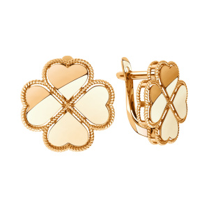 Серьги из золота 585 пробы SANIS 08-207697