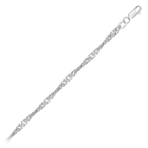 Браслет из серебра 925 пробы KRASTSVETMET НБ 22-028Ю-3 d.0,60