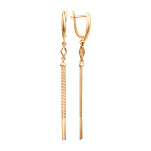Серьги из золота 585 пробы DINASTIA 006462-1000