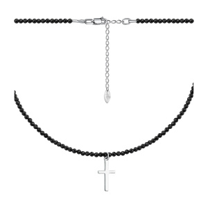 Колье из серебра 925 пробы со шпинелью TALANT 33-72-0Ш00-15129