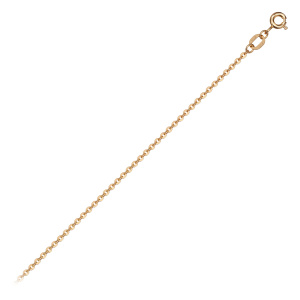 Цепь из золота 585 пробы KRASTSVETMET НЦ 12-039 d.0.35